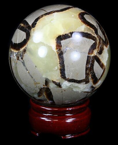 Polished Septarian Sphere #36073